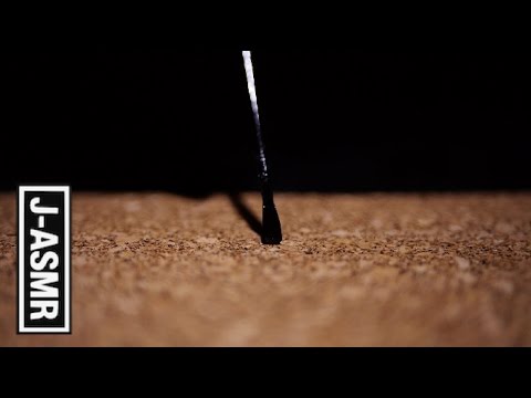 [音フェチ]コルクボード(耳かき棒でひっかく) - Cork Board(Scratching sound with Japanese ear picks)[ASMR]