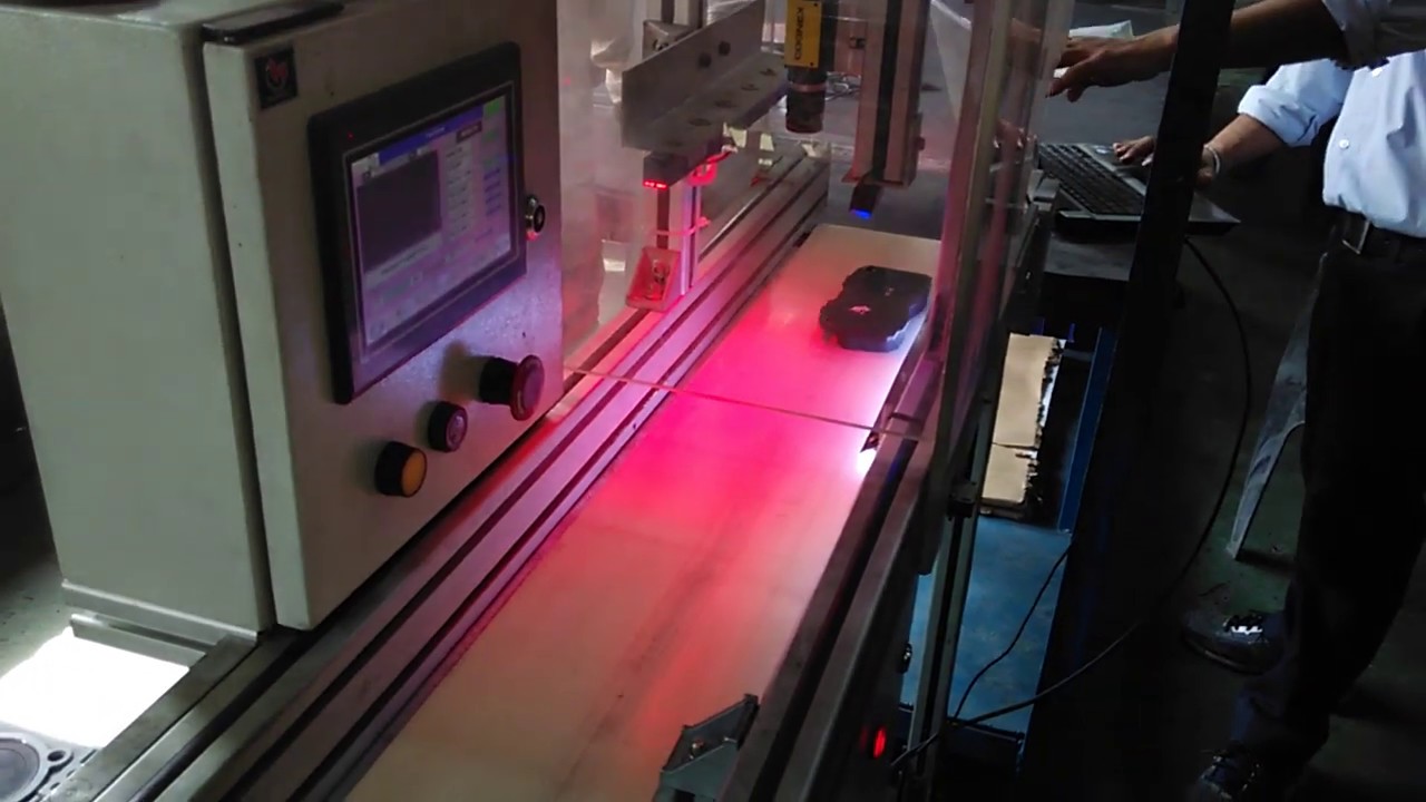 Machine vision system - YouTube