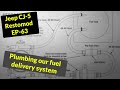 EP63 - Fuel and Electrical lines up to the engine compartment