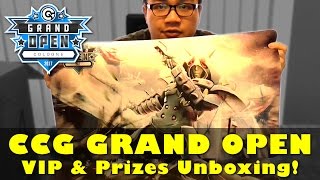 Yugioh CCG Grand Open VIP & Prize Opening - Beautiful Playmats & Dice! (+ Raffle Info)