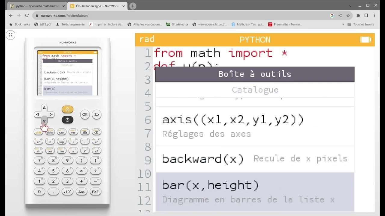 Des français ont créé une belle calculette pour geek, avec SDK et éditeur  Python : NumWorks