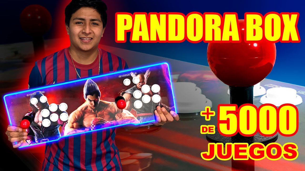 Maquina De Juegos Arcade Pandora 40s Doble Jugador Hdmi VGA