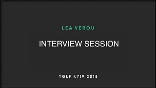 Interview session with Lea Verou