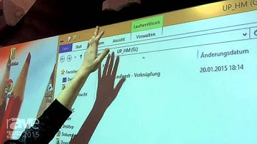 ISE 2015: ConenMounts Showcases CloudBoard Interactive White Board