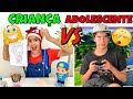 CRIANÇA VS ADOLESCENTE NA QUARENTENA | PEDRO MAIA