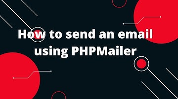 How to send an email using PHPMailer in PHP | PHP Tutorial