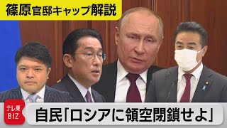 「ロシアに領空閉鎖せよ」政府に苦言呈したのは…/８ヵ国語で