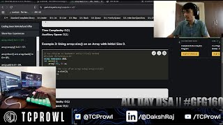 ALL DAY DSA || Solving DSA Problems until my fingers bleed! #GFG160