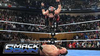 Jacob Fatu brutally attacks Braun Strowman: SmackDown highlights, March 14, 2025