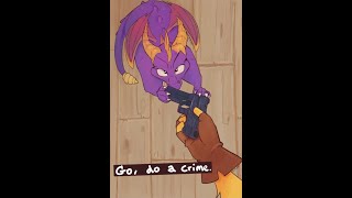 Spyro does a crime