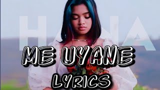 Me uyane ( මේ උයනේ ) Hana safa song [ LYRICS ] £® @Mugasic