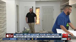 Kern County Museum receives $30,000 grant from Lowe's Local Heroes for costume house repair
