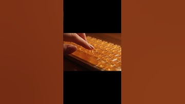 Honey Keyboard ASMR #ai #aiart #asmr #asmrsounds