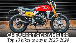 10 Cheapest Scrambler Motorcycles to Buy in 2024: Affordable OffroadReady Commuters