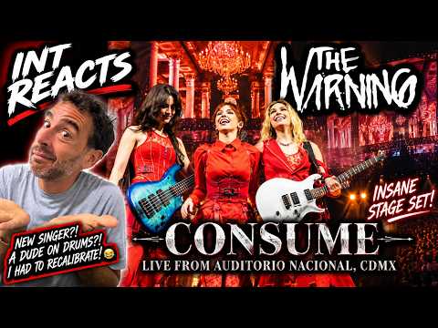INT REACTS to THE WARNING – “CONSUME” LIVE 🔥 | I Had to Recalibrate 😂