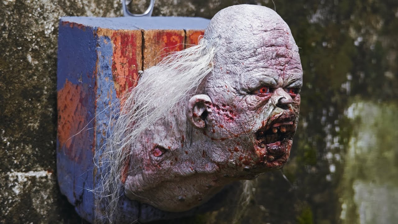 How to Sculpt a Realistic Zombie: Step-by-Step Polymer Clay Tutorial #zombiesculpture #zombiehead