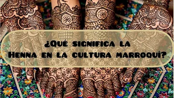 ¿Qué culturas boda de henna?