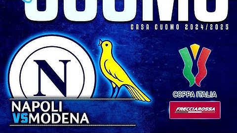 LIVE NAPOLI - MODENA 4-3 (D.C.R.) | COPPA ITALIA FRECCIAROSSA |