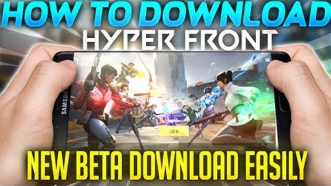 How To Download Hyper Front On Android Easily | New Hyperfront Beta is Here Download For Free !