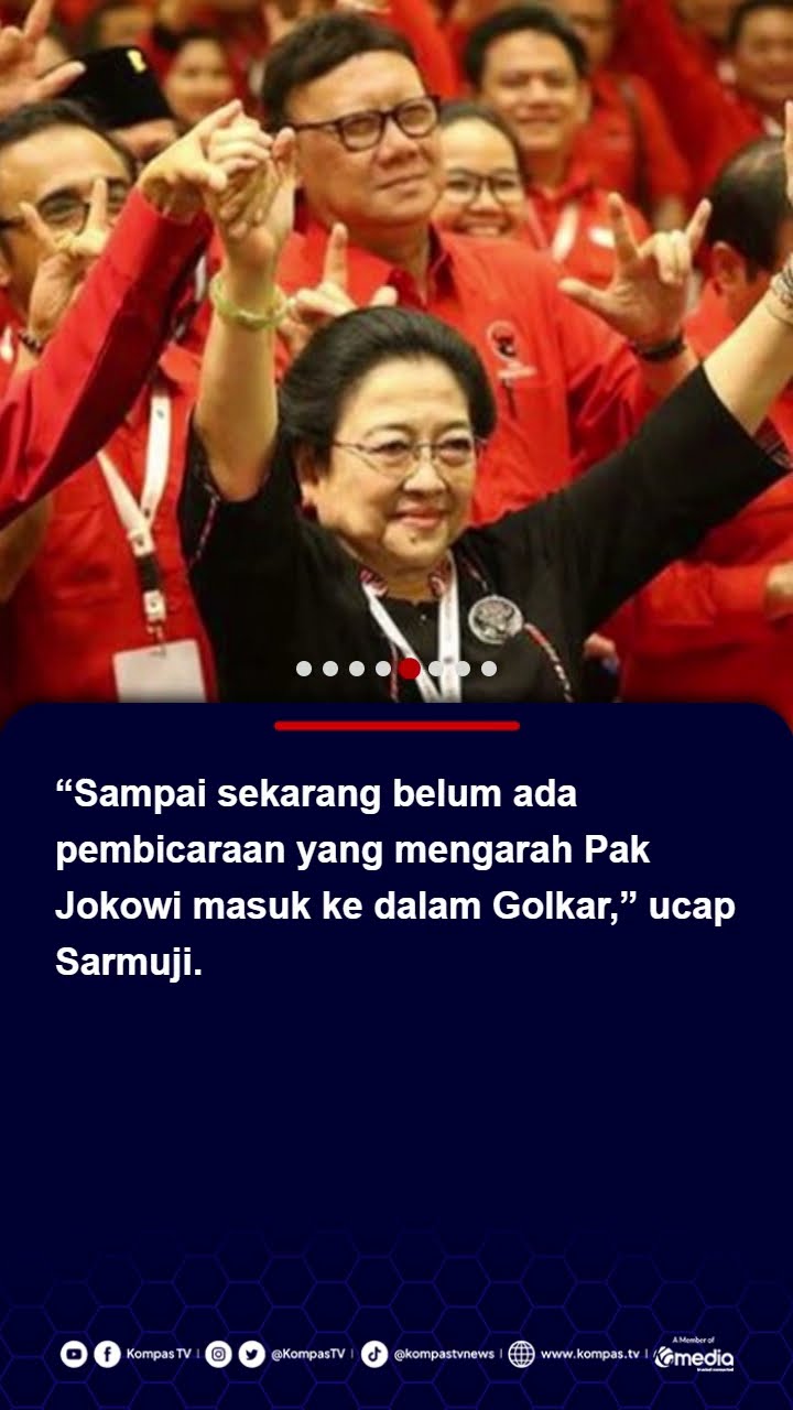 Sarmuji: Kalau Jokowi Dipecat PDI-P Waktu Jadi Presiden Lebih Enak Buat Golkar #jokowi #pdip