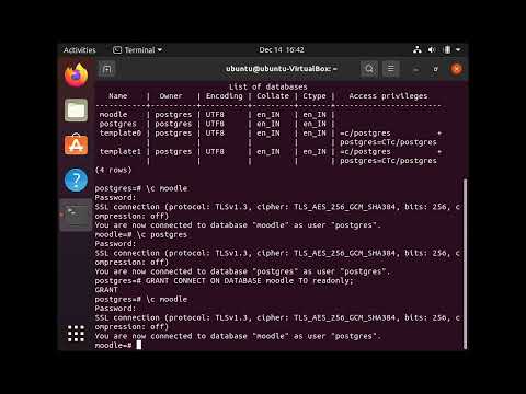 Video: Cum creezi un utilizator numai pentru citire în PostgreSQL?