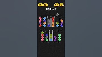 Ball Sort Puzzle Level 5550