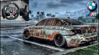 Rebuilding a BMW M5 (F90) - NFS HEAT - LOGITECH G29 Gameplay screenshot 2