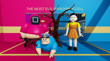 SQUID GAME 2 IN BARRY PRISON RUN! New Scary Obby #roblox #obby #scary