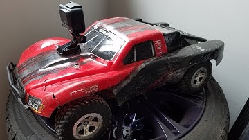 Traxxas Slash 4x4 GoPro Hero 5 Indoor Track