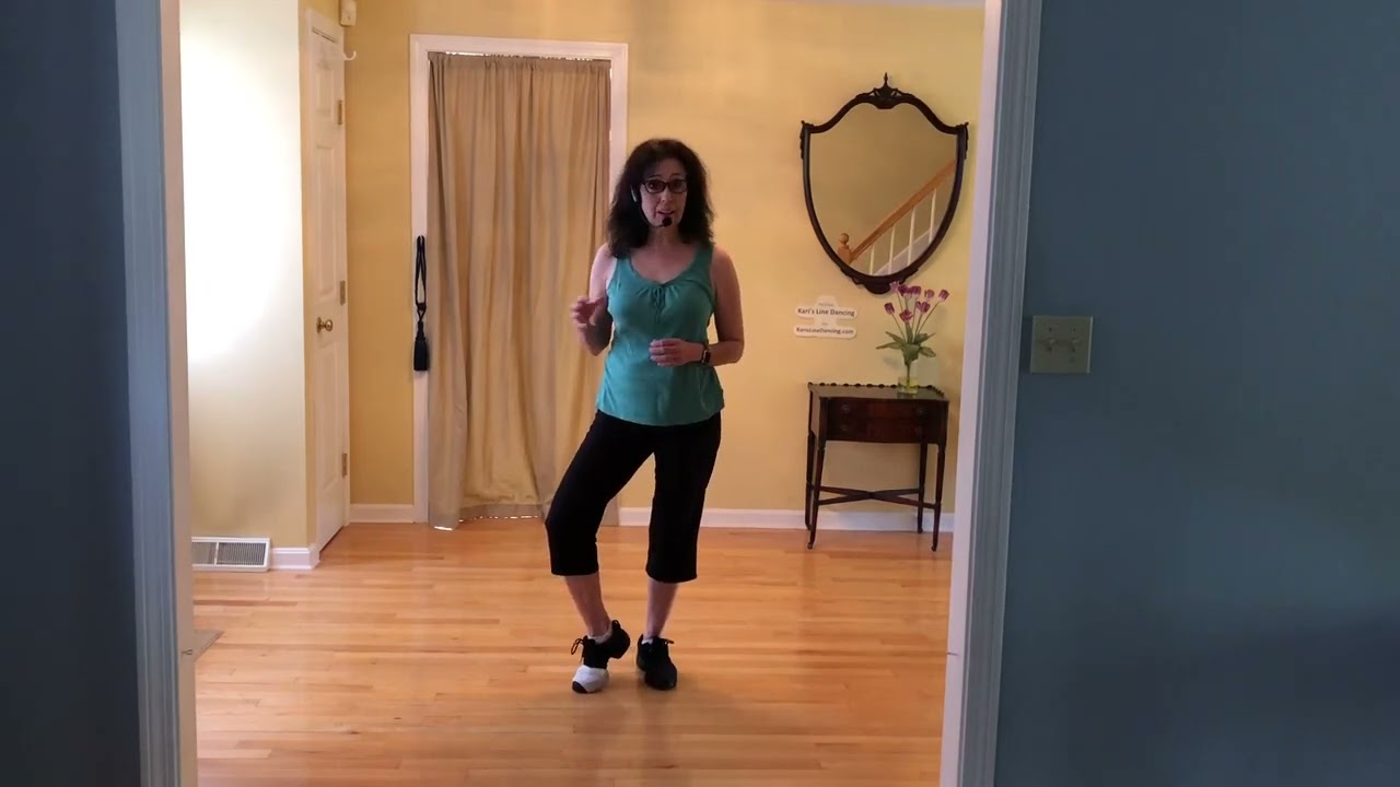 Blurred Lines - Lesson - L3/4 Line Dance (Click pop-up video at end for Dance-Along video)