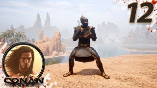 CONAN EXILES (NEW SEASON) - EP12 - Warpaint And Black Panther Armor! (Gameplay Video)
