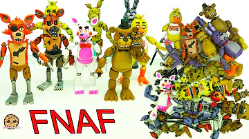 FNAF In Pieces Complete Set Of Five Night's At Freddy's Funko