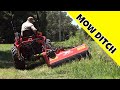 Flail Mower & Never Seen Quick PTO Adapter | Ditch Bank Mower