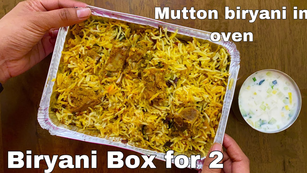 Mutton Biryani In Oven Biryani In Oven Muslims Style Mutton Biryani