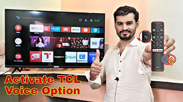 How To Activate Your TCL Voice Remote With Android LED TV || Tcl voice remote control setting