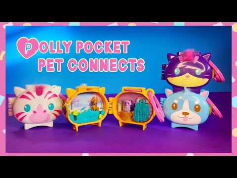 2021 Polly Pocket Pet Connects | Complete Set | New Polly Pocket