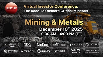 The Race to Onshore Critical Minerals | Full Investor Conference Replay