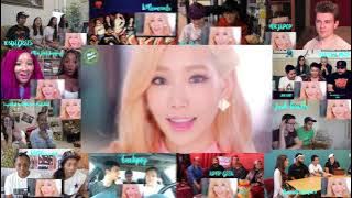 Girls' Generation (소녀시대) - Lion Heart Reaction Mashup