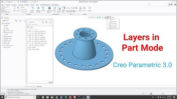 Creo Parametric - Layers in Part Mode [Creo 3.0]