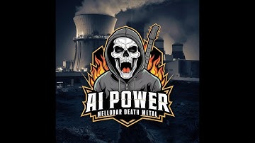 The Final Algorithm - AI-Created Melodic Death Metal (Official Lyric Video) [HD]  Melodeath