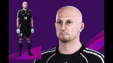 Fabien Barthez PES 2021 and PES 2020 [PS4] face