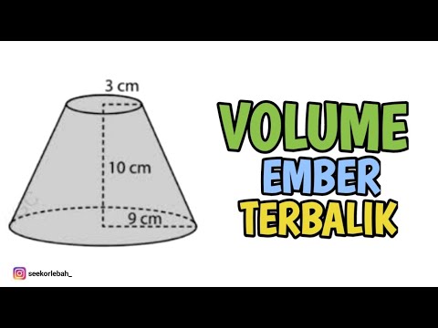 VOLUME POTONGAN KERUCUT - YouTube