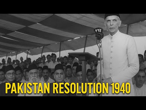 'Pakistan Resolution 1940-The