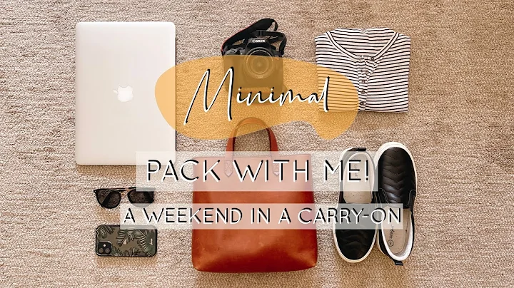 Minimal Pack with Me! - A Weekend in a Carry-On