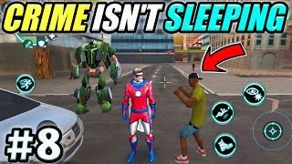 crime isn't sleeping in super hero game | superhero game video | super hero game screenshot 2