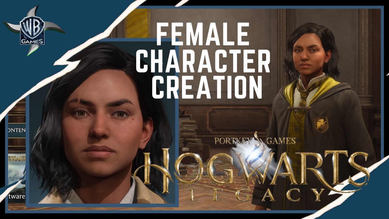 Female Character Creation Brunette 2 Hogwarts Legacy Harry Potter 
