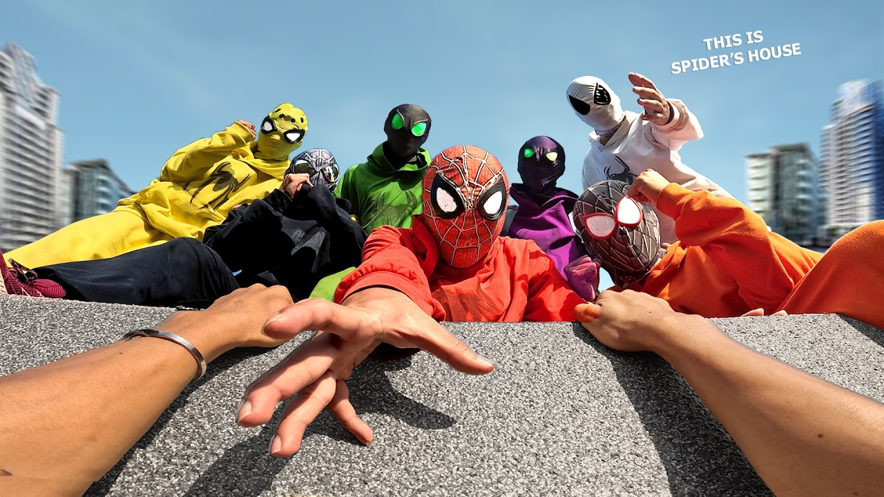 Why Did You Break In SPIDER's House ??? ( Funny Sneaky POV )