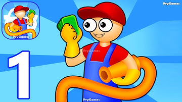 Clean Cars 3D: Wash N Drive - Gameplay Walkthrough Part 1 Stickman Car Cleaner - Android Gameplay