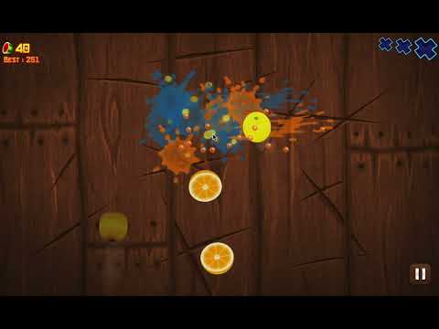 Fruit Ninja: Gameplay Walkthrough Part 2 - Slicing Fruit! (iOS, Android)