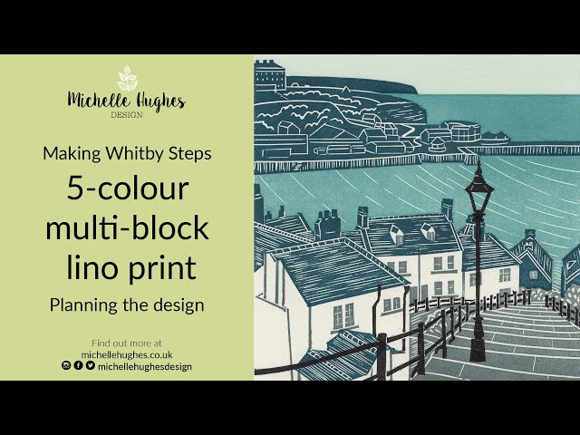 The Linocut + Block Printing Process — Kate Michelle Design